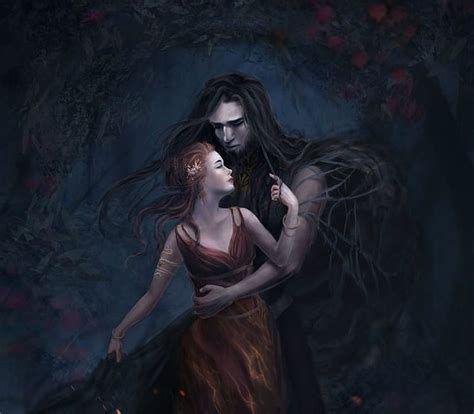 Beauty And The Beast Fantasy Girl Dark Man Couple HD Wallpaper