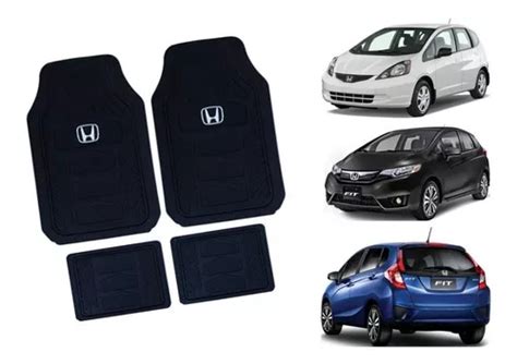 Kit Tapetes 4 Pzas Honda Fit 2014 Hule Original Envío gratis