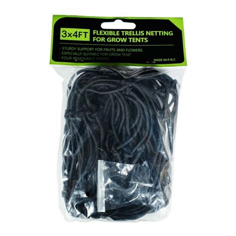 elastic trellis netting ft  ft accessories plant support easy