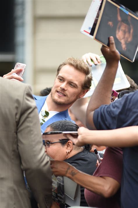 Sam heughan talks upcoming projects photos – Artofit
