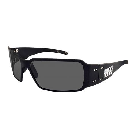 Gatorz Boxster Blackout Sunglasses With American Flag