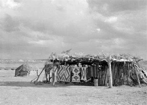 Brush Arbor Chahashoh Navajo Language Painting Canoe