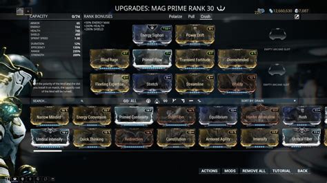 Mag Builds Guide Warframe