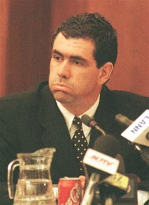 Hansie Cronje taking a breather during his testimony | ESPNcricinfo.com