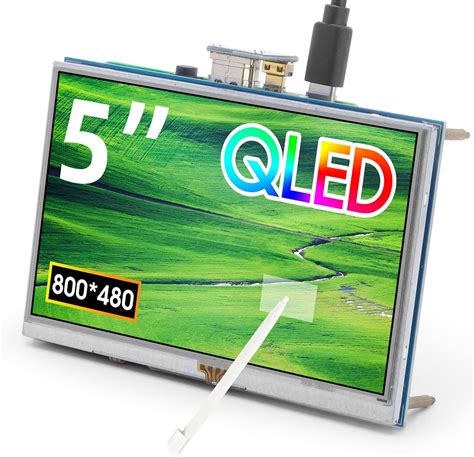 Elecrow F R Raspberry Pi Display Zoll Qled Resistiver Touchscreen