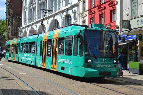 Sheffield Supertram Tram 112 Sheffield Stagecoach Sheffi Flickr