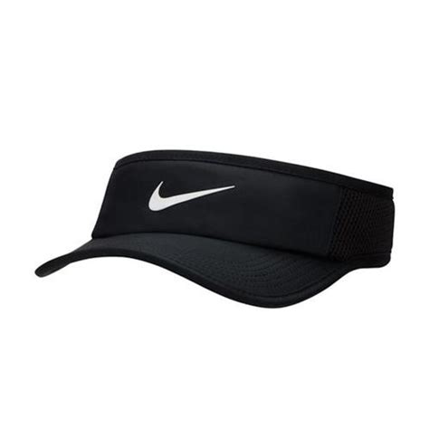 Nike Dri Fit Aerobill Featherlight Visor Black Strung Out