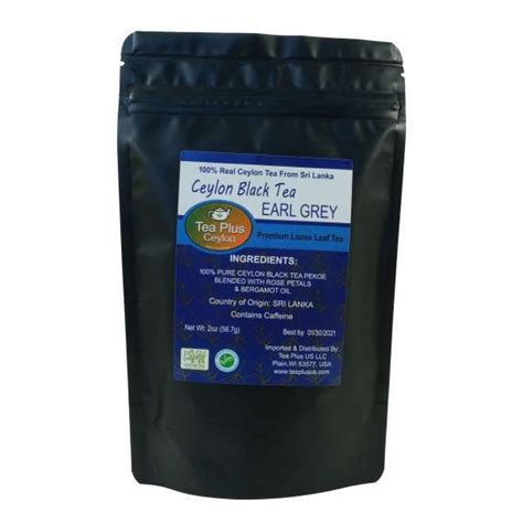 Ceylon Premium Black Tea Earl Grey