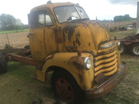 1952 CHEVY CAB OVER COE SNUBNOSE TRUCK KUSTOM PICKUP HOT RAT ROD