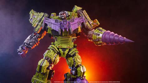 Premium Collectibles Studio Transformers Devastator Platinum Ex Statue