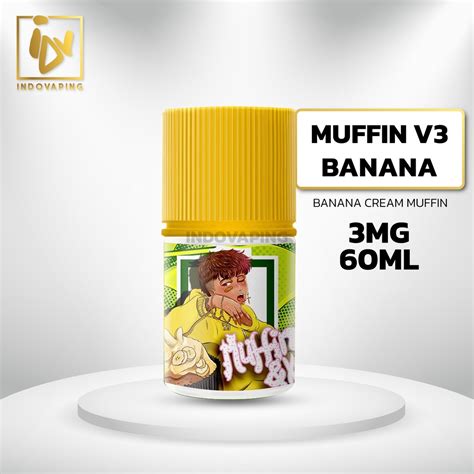 Jual Liquid Vapor Vape Muffin Xes V Banana Ml By Ora Brewer X