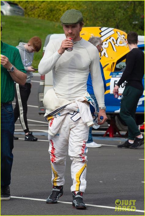 Michael Fassbender Wears Skintight Top While Racing Cars Photo 4289495 Michael Fassbender