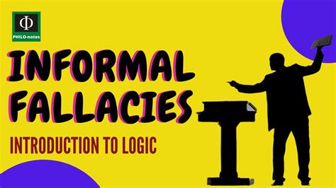 Common Types Of Informal Fallacies Youtube