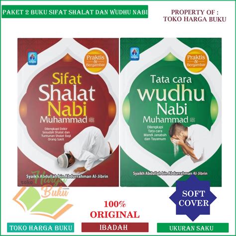 Paket Buku Sifat Shalat Nabi Muhammad Dan Tata Cara Wudhu Nabi