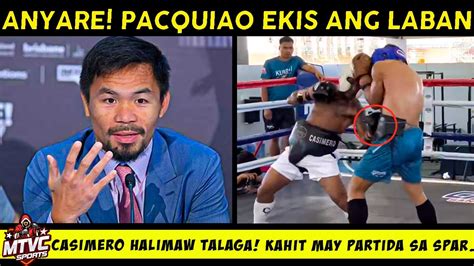 PACQUIAO Anyare Ekis Na Ang Laban CASIMERO Halimaw Talaga Kahit May