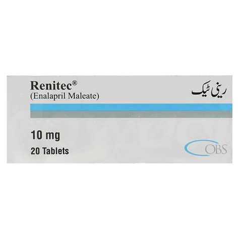 Renitec Mg Tab Dawaai Uses Side Effect Price In Pakistan