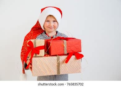 Kids Celebrating Christmas Stock Photo (Edit Now) 765835777