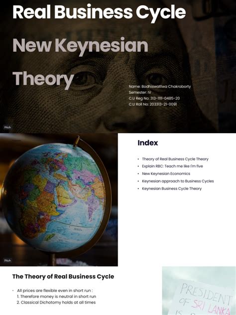 Real Business Cycle New Keynesian Theory | PDF | Business Cycle ...