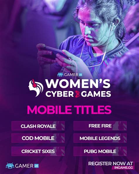 News Gamer LKs Womens Cyber Games Mobile Titles Announced Decibel