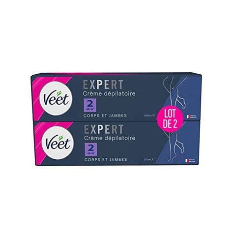 Veet Expert Cr Me D Pilatoire Poils Tenaces Corps Jambes Ag