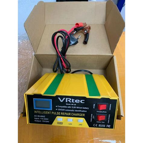 Jual Charger Aki 12v 24v 6 105AH MF 2B VRtec Smart Battery Charger