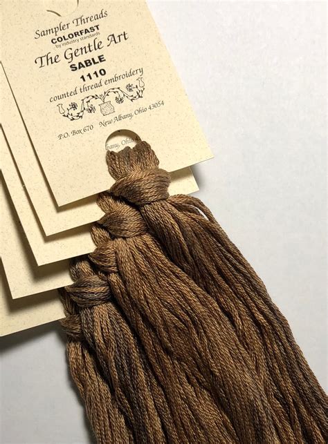 Gentle Art Simply Shaker Threads Sable 1110 10 YARD Etsy