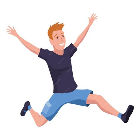 Икона прыжков детей детский элемент дизайна деятельности внутри или на ...