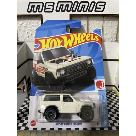 Hot Wheels 2023 Erro Sem Grafismo Pintura Nissan Patrol Custom Hw