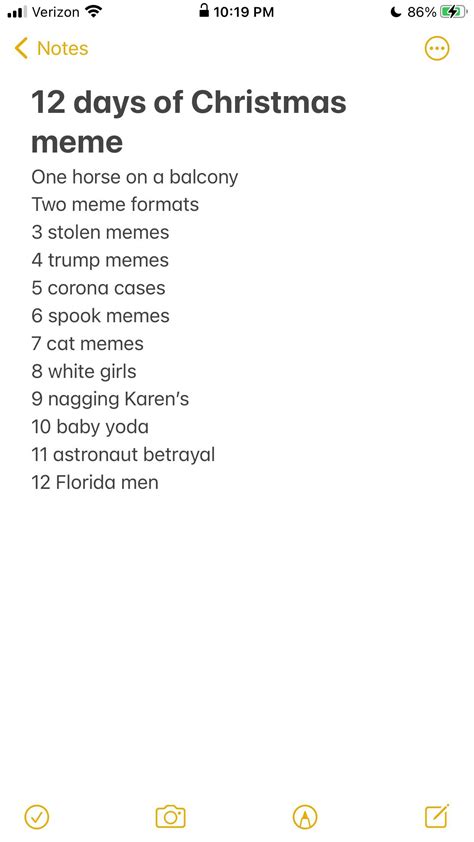 Behold My 12 Days Of Christmas Meme Version Rmemes