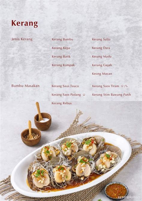 Selalu Diperbarui Menu Sentosa Seafood Senayan