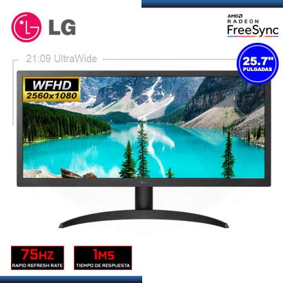 LG 26 UltraWide FHD HDR10 IPS Monitor With AMD