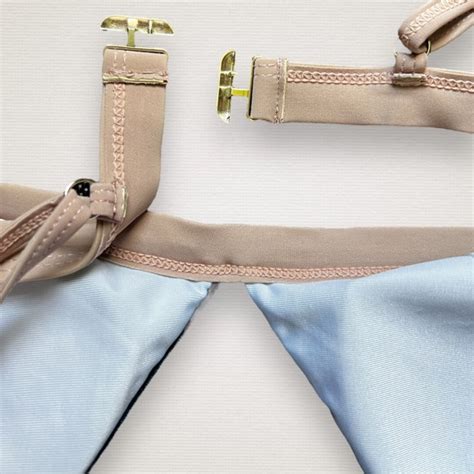 Swim Velvet Triangle Bikini Top And Bottom Large Teal Emerald Green Matching Set Poshmark