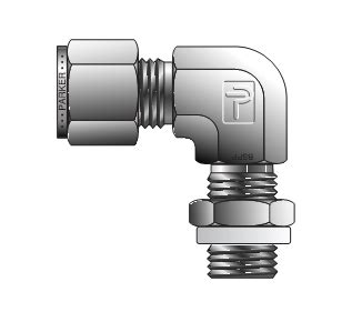 Bspp Male Elbow Positionable For Fractional Tube On Parker Hannifin