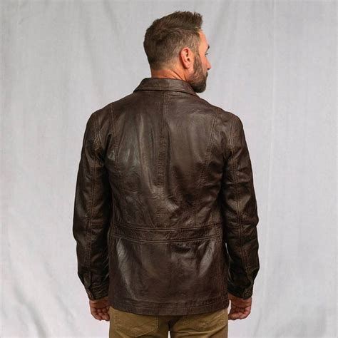 SHERIDAN LEATHER BARN JACKET - Leatherings