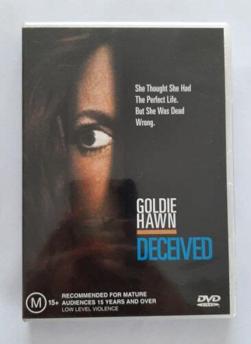 Deceived Dvd 1991 Reg 4 Goldie Hawn Gc Thriller Same Day Tracked