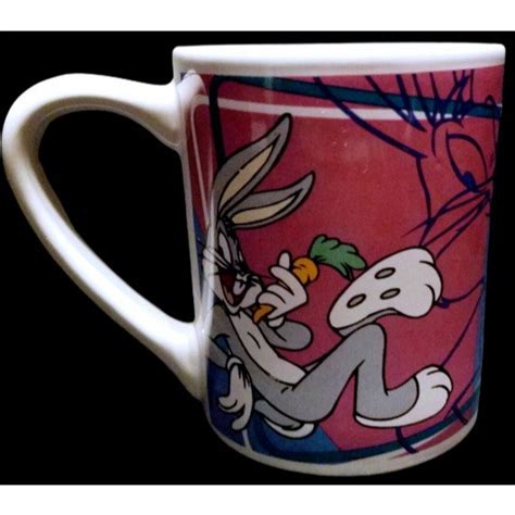 Bugs Bunny Coffee Mug Looney Tunes Warner Bros Tea Cup Ceramic Etsy