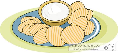 Dessert Clipart Clipart Photo Image Chipsanddip Classroom Clipart