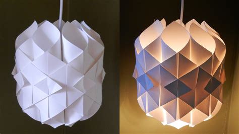 Diy Paper Lamp Lantern Cathedral Light How To Make A Pendant Light Out Of Paper Ezycraft