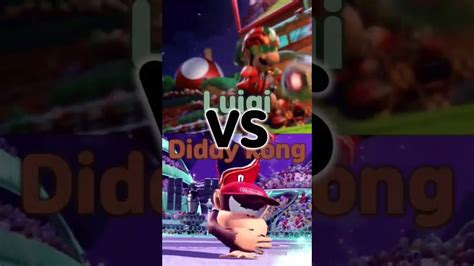 Luigi VS Diddy Kong Edit YouTube