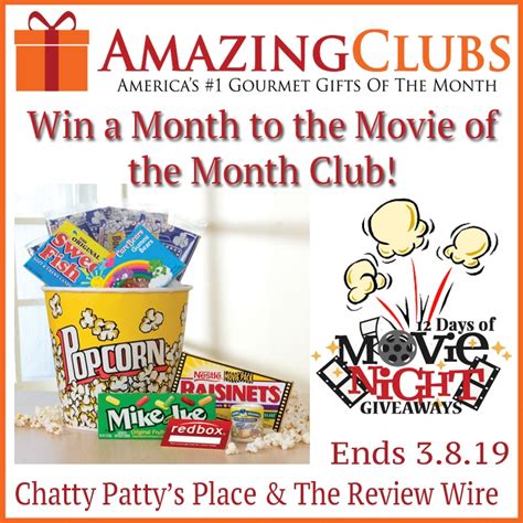 Amazing Clubs Movie of the Month Club Giveaway | Ends 3.8.19