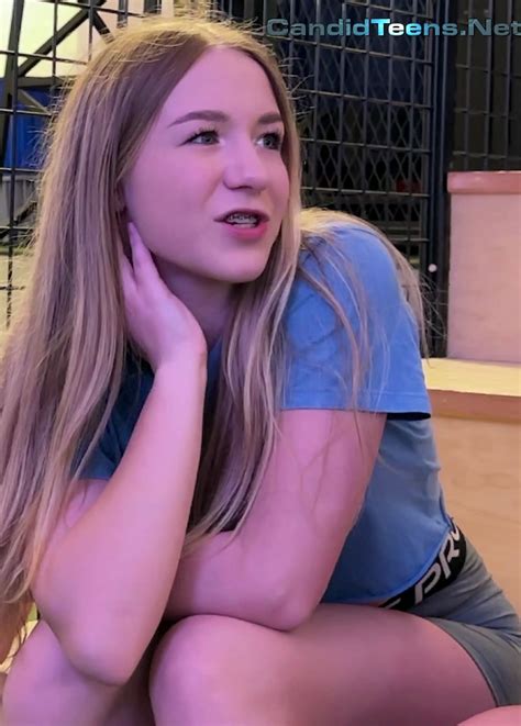 Tight Ass In Nike Spandex Shorts Candid Teens