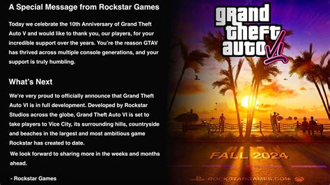 ROCKSTAR CONFIRMS GTA 6 RELEASE DATE New Announcements YouTube