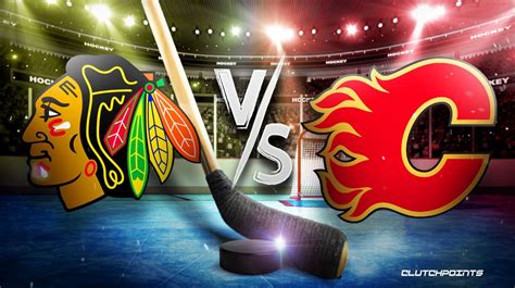 NHL Odds Blackhawks Flames Prediction Pick How To Watch