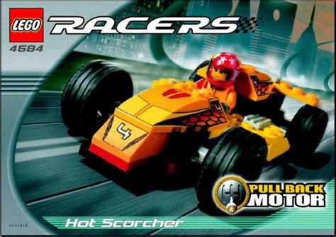 LEGO Instructions For Set 4584 Hot Scorcher Racers Drome Racers