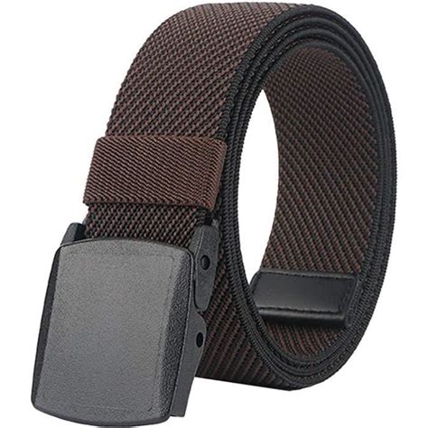 Ceinture Lastique Pour Homme Boucle En Plastique Sans M Tal Ceinture