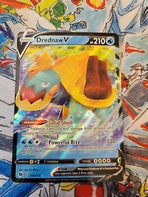 Pokemon Drednaw V Champion S Path Nm Ultra Rare Card Ebay