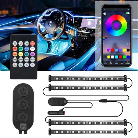 LEDテープライト 車 ledライト 車内 RGB フルカラー 車内装飾用 SALE61 OFF パーツ