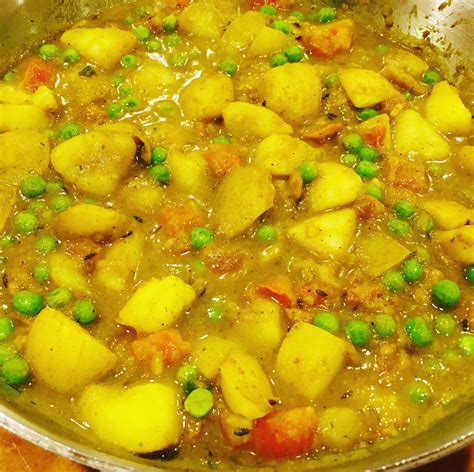 Potato and Peas Curry » Reciprocal Recipes