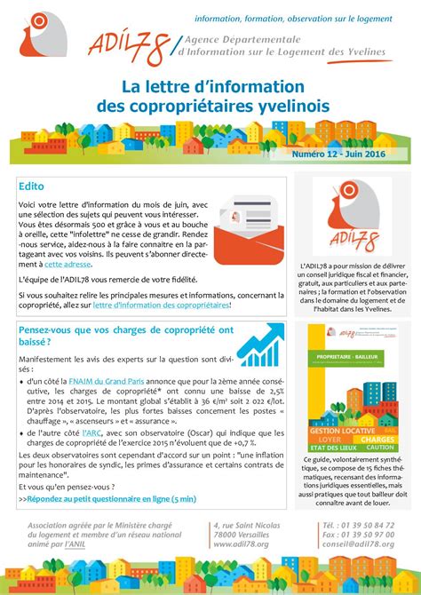 Fiche Synthétique Copropriété