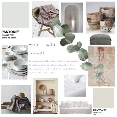 Wabi Sabi Interior Design Mood Board By Undefined Interior Design